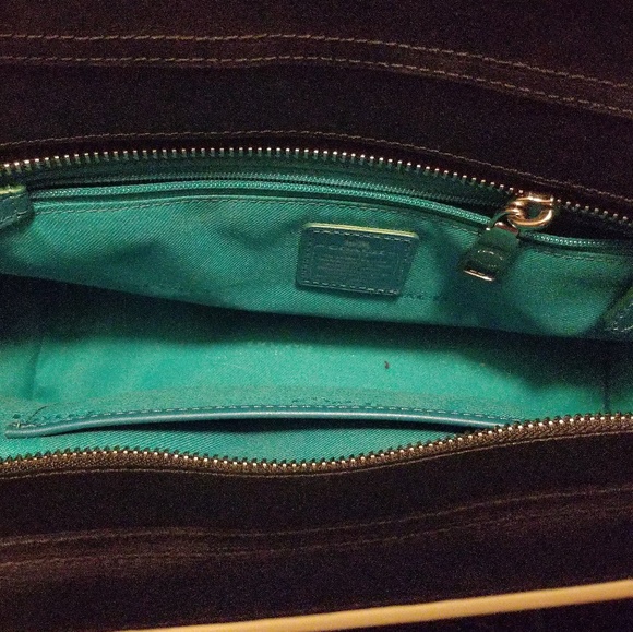 Coach Colorblock Satchel - Picture 2 of 3